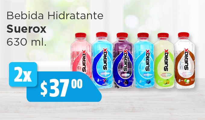 Suerox 2 por 37 pesos